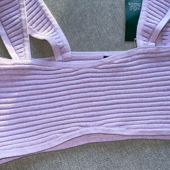 Wild Fable Sweater Tiny Bra Top - Picture 8 of 9